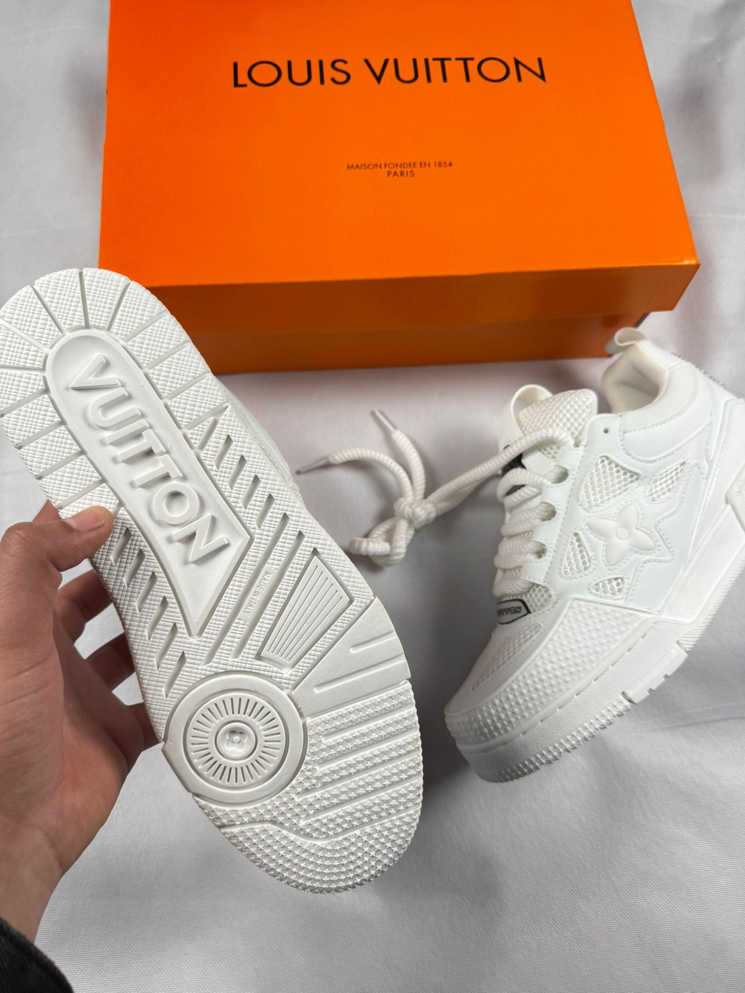 LOUIS VUITTON SKATE "Blancas"