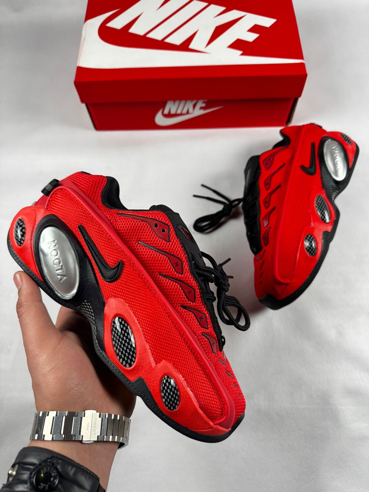 NIKE NOCTA GLIDE DRAKE BRIGHT CRIMSON