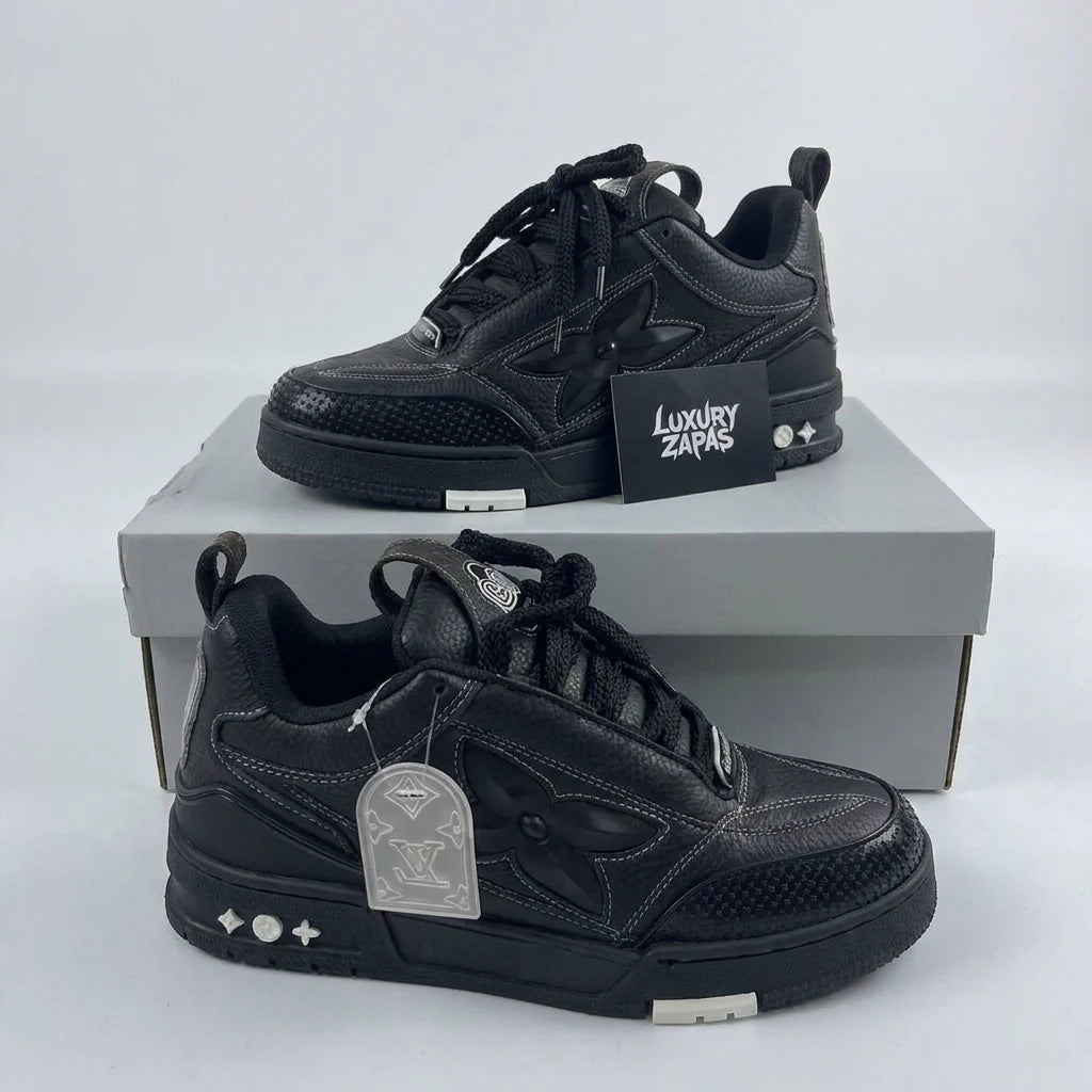 LOUIS VUITTON SKATE  De Cuero "Negras"
