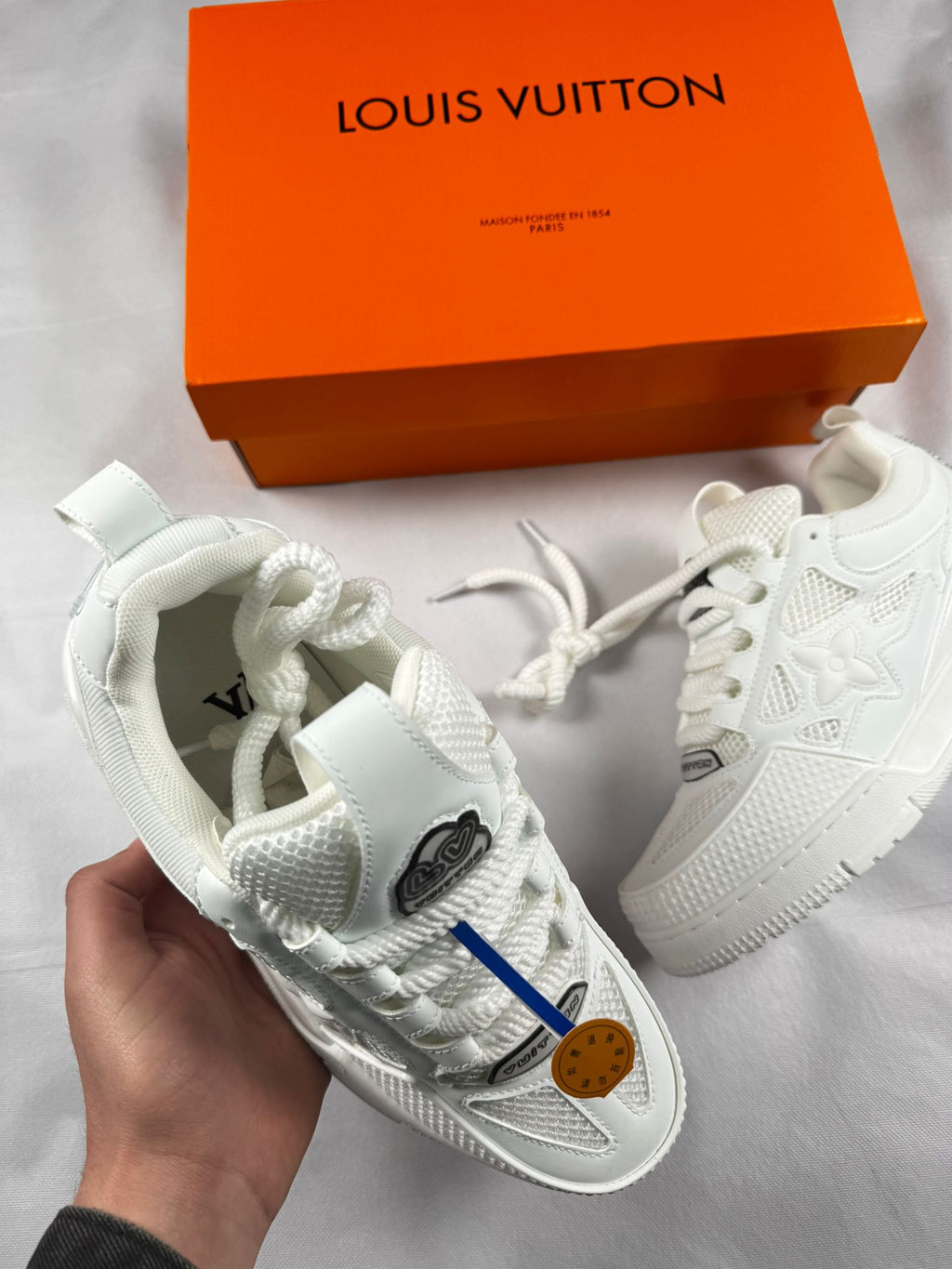 LOUIS VUITTON SKATE "Blancas"